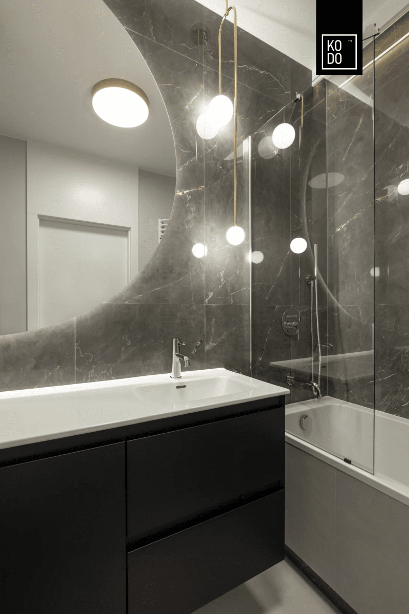 Mieszkanie w Warszawie - elegancja w barwach ziemi