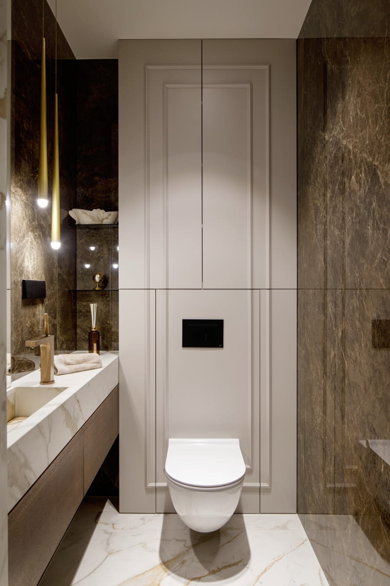 Krakowski apartament w stylu modern classic