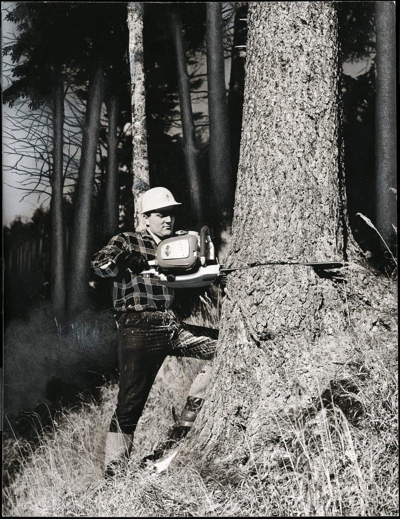 Kultowa pilarka STIHL Contra zrewolucjonizowała pracę w lesie