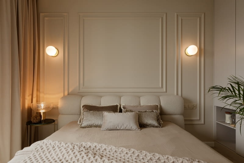 Monochromatyczny apartament w Gdyni