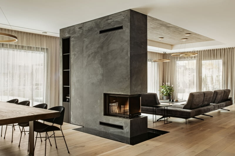 Przestrzeń na miarę życia: 450-metrowy dom dla rodziny