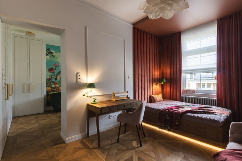 Między modernizmem a codziennością - rodzinne mieszkanie w sercu Gdyni