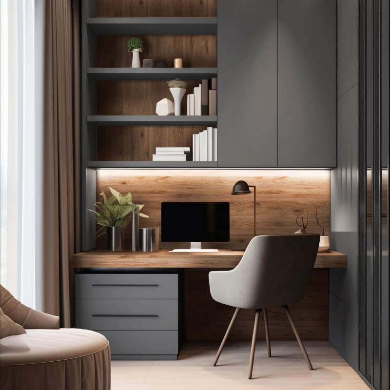 Płyta laminowana Antracyt PU1203 Orzech Elegant PD5008 Płyta laminowana Antracyt PU1203 Orzech Elegant PD5008