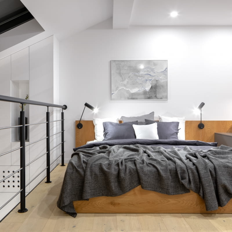 Loft w męskim stylu