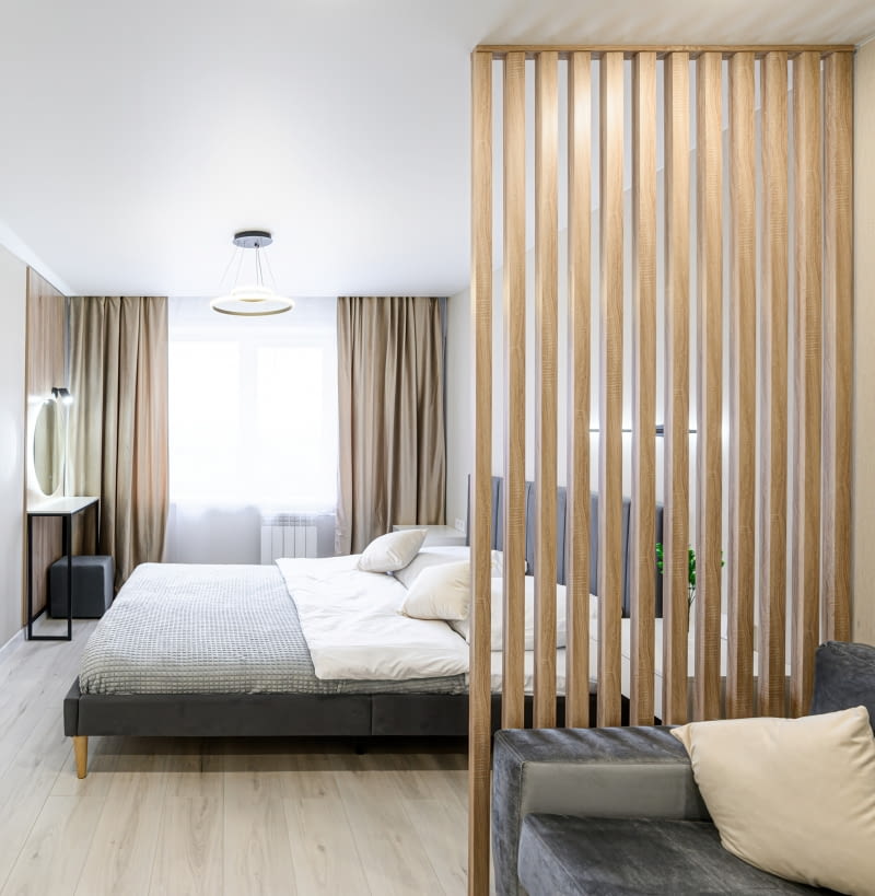 Łóżko na widoku Łóżko na widoku