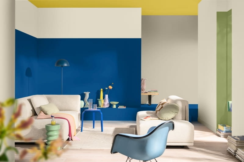 Farby: proste techniki dekorowania ścian