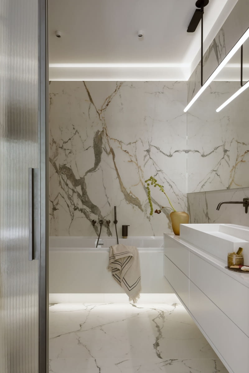 120-metrowy penthouse w Wilanowie - projekt pracowni HOLA Design