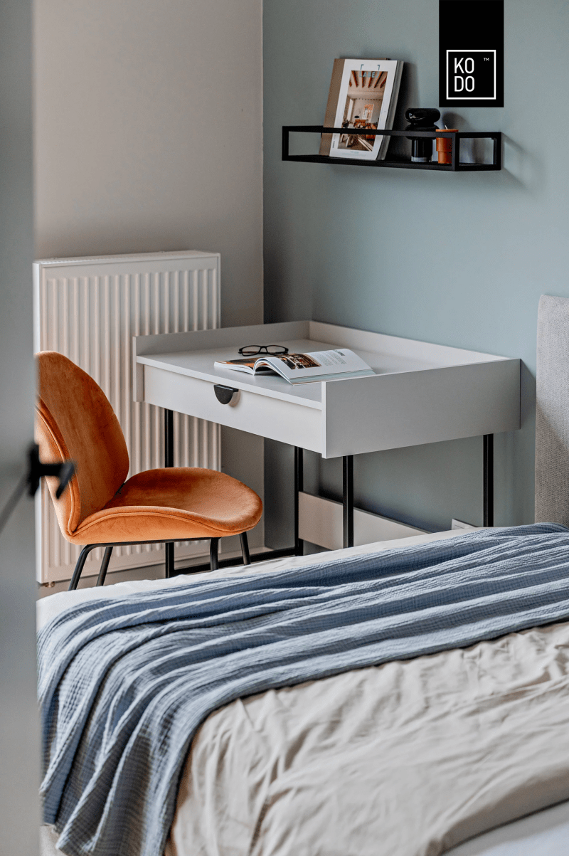 Nowoczesne małe mieszkanie w kolorach