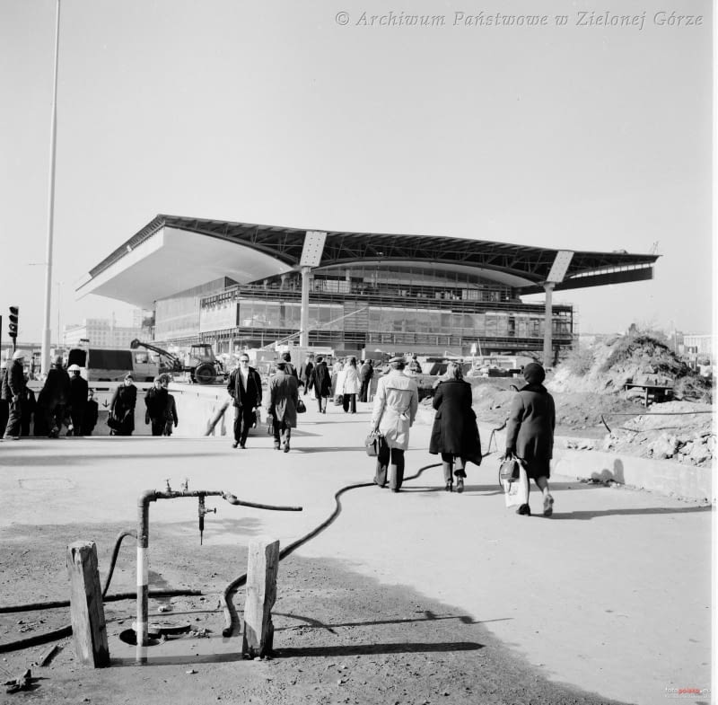 Dworzec Centalny w 1975 roku