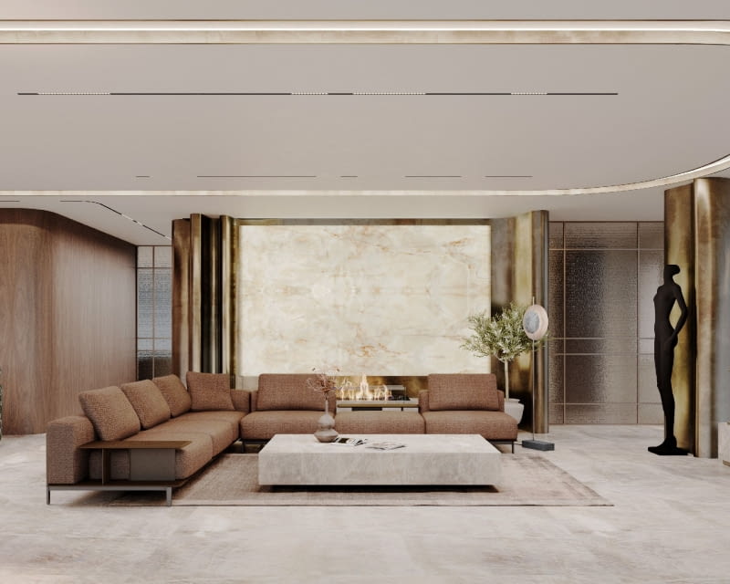 Dom nad jeziorem wpisany w pejzaż