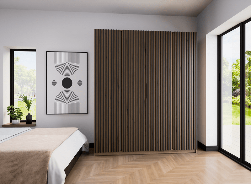 Szafa z LAMELAMI 200cm