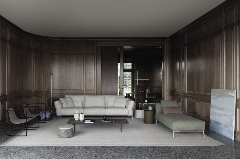 Sofa Chapeau projektu Stefano Conficconiego Sofa Chapeau projektu Stefano Conficconiego