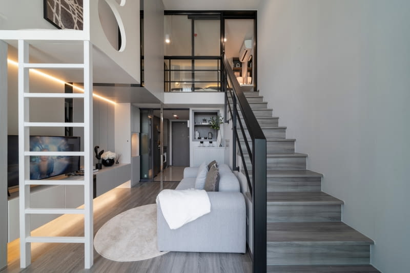 Aranżacja kawalerki.