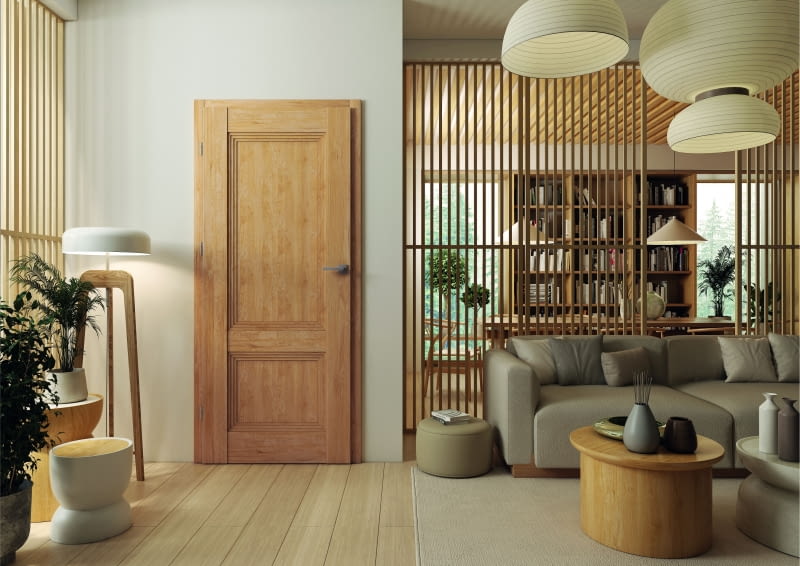 Ciekawym rozwiązaniem są dekoracyjne listwy (w tym przypadku listwa trzystopniowa) naklejane na powierzchnię skrzydła. Dodają drzwiom lekkości i elegancji. VOSTER Ciekawym rozwiązaniem są dekoracyjne listwy (w tym przypadku listwa trzystopniowa) naklejane na powierzchnię skrzydła. Dodają drzwiom lekkości i elegancji. VOSTER