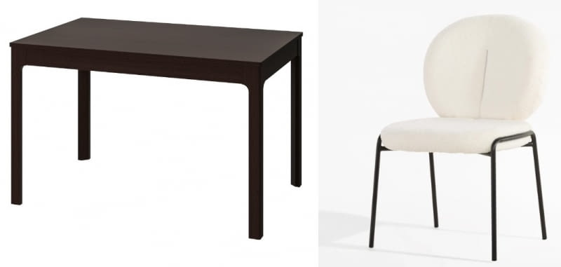 Stół Ekedalen, pyta meblowa, drewno i sklejka, 120-180 x 80 cm, wys. 75 cm, 799 zł, ikea.pl