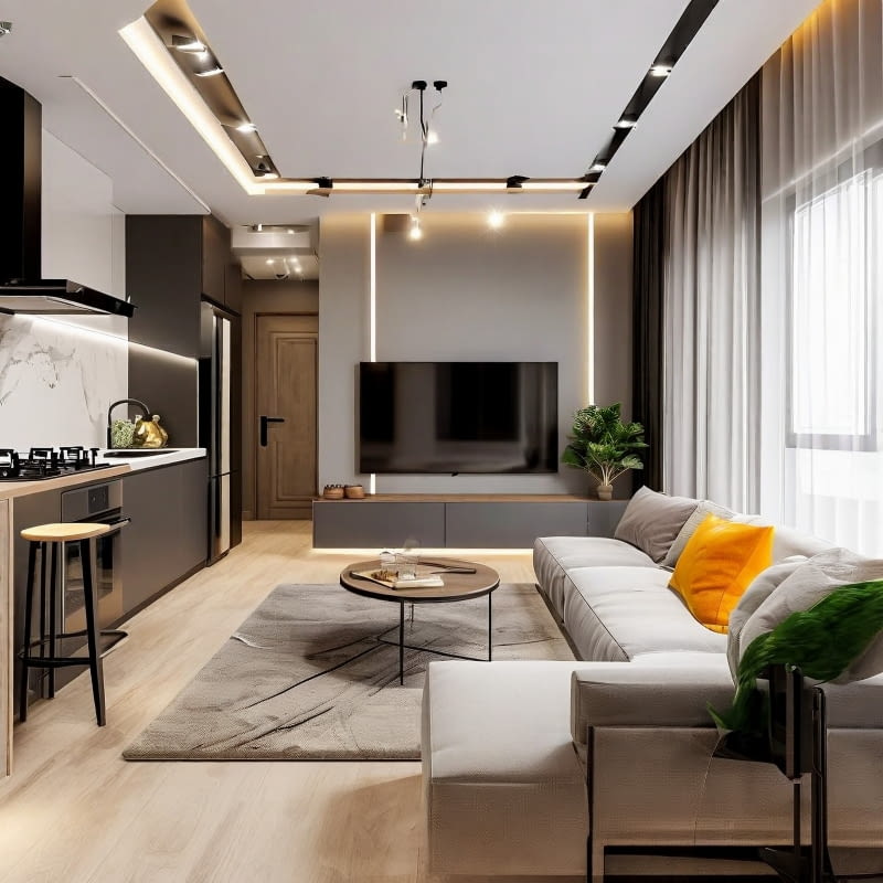 Jasne i przytulne niewielkie mieszkanie