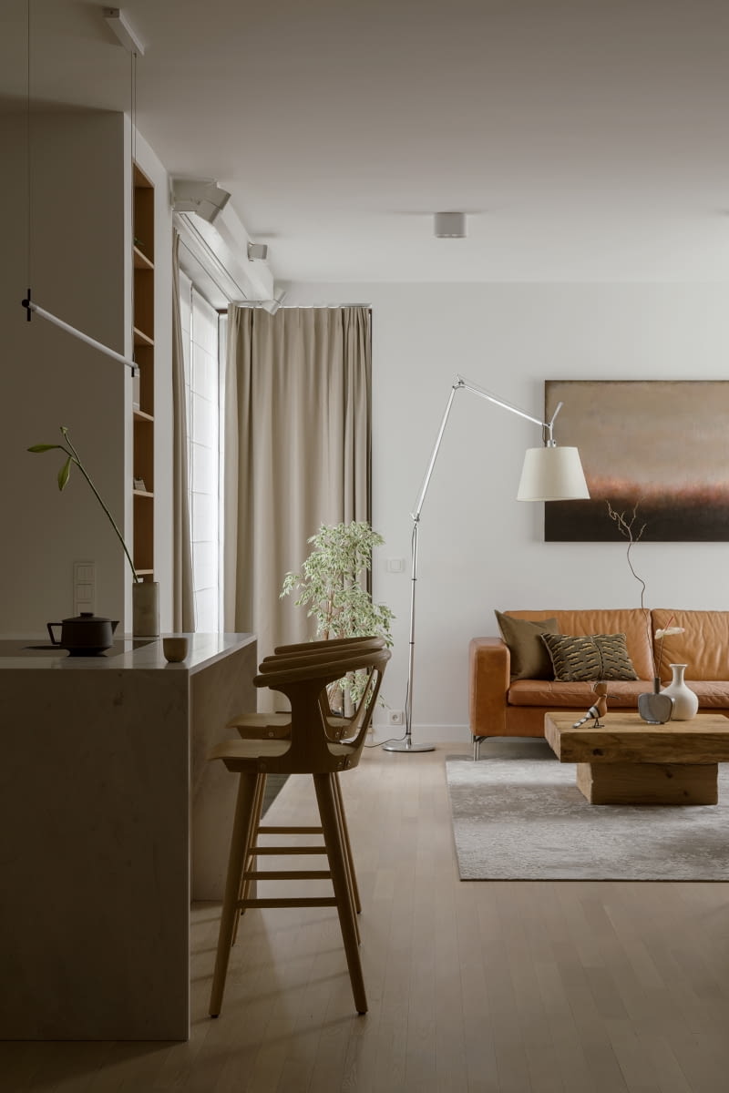 Apartament na warszawskim Powiślu według Poco Design