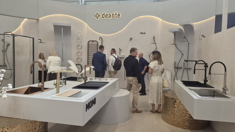 Stoisko Deante Design Studio na targach Cersaie 2026 Stoisko Deante Design Studio na targach Cersaie 2026