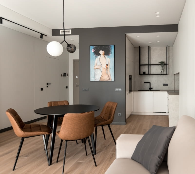 Mieszkanie fanów minimalizmu Mieszkanie fanów minimalizmu