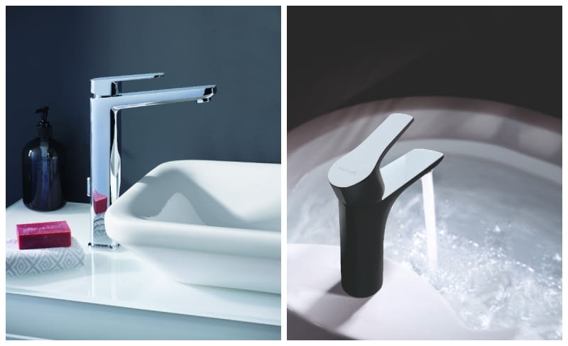 Najpopularniejsze są obecnie modele jednouchwytowe. Ideal Standard / Dziś możemy dopasować do aranżacji również kolor baterii. Valvex