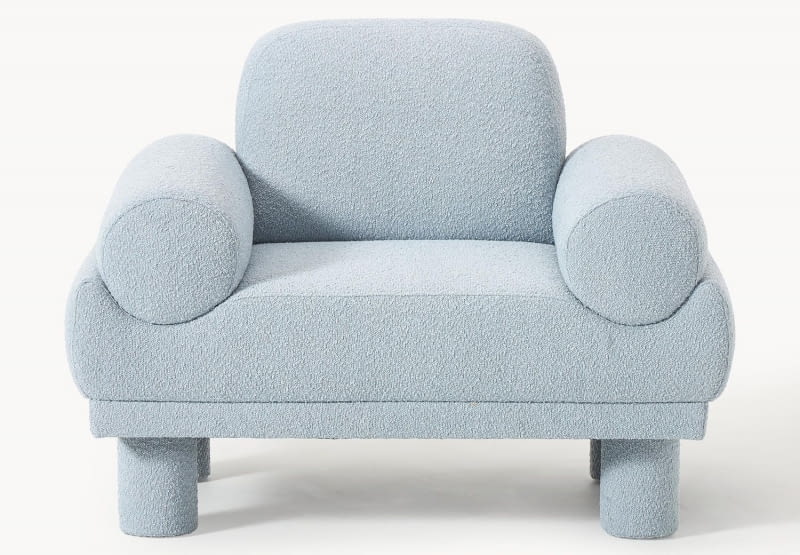Bouclé Lilo, tkanina, 107 x 83 cm, wys. 79 cm, 4049 zł, westwing.pl Bouclé Lilo, tkanina, 107 x 83 cm, wys. 79 cm, 4049 zł, westwing.pl