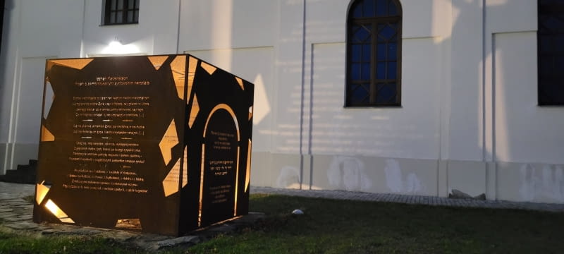 Kubik - upamiętnienie geta we Włodawie
