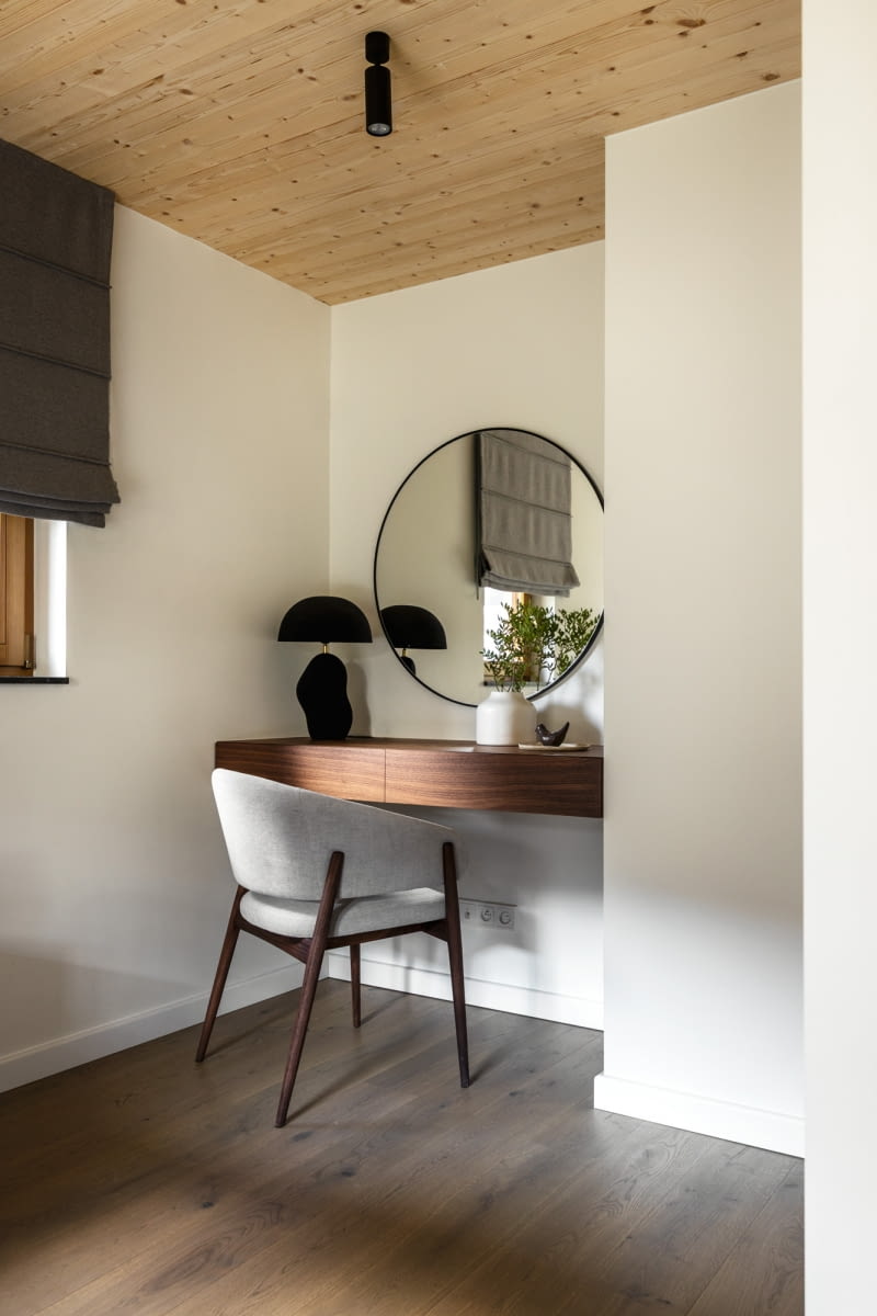 Dom na Mazurach - aranżacja wnętrz projektu Decoroom