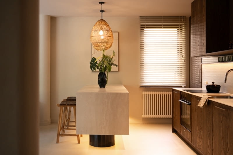 Między minimalizmem a wyrazistością: apartament w Krakowie