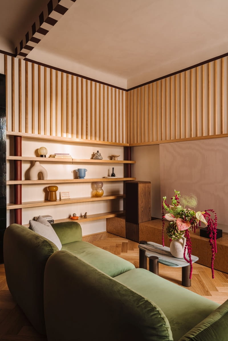 Mieszkanie w kamienicy na Starym Mokotowie Mieszkanie w kamienicy na Starym Mokotowie