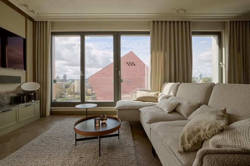Apartament nad Motławą – esencja wyrafinowanego gdańskiego stylu