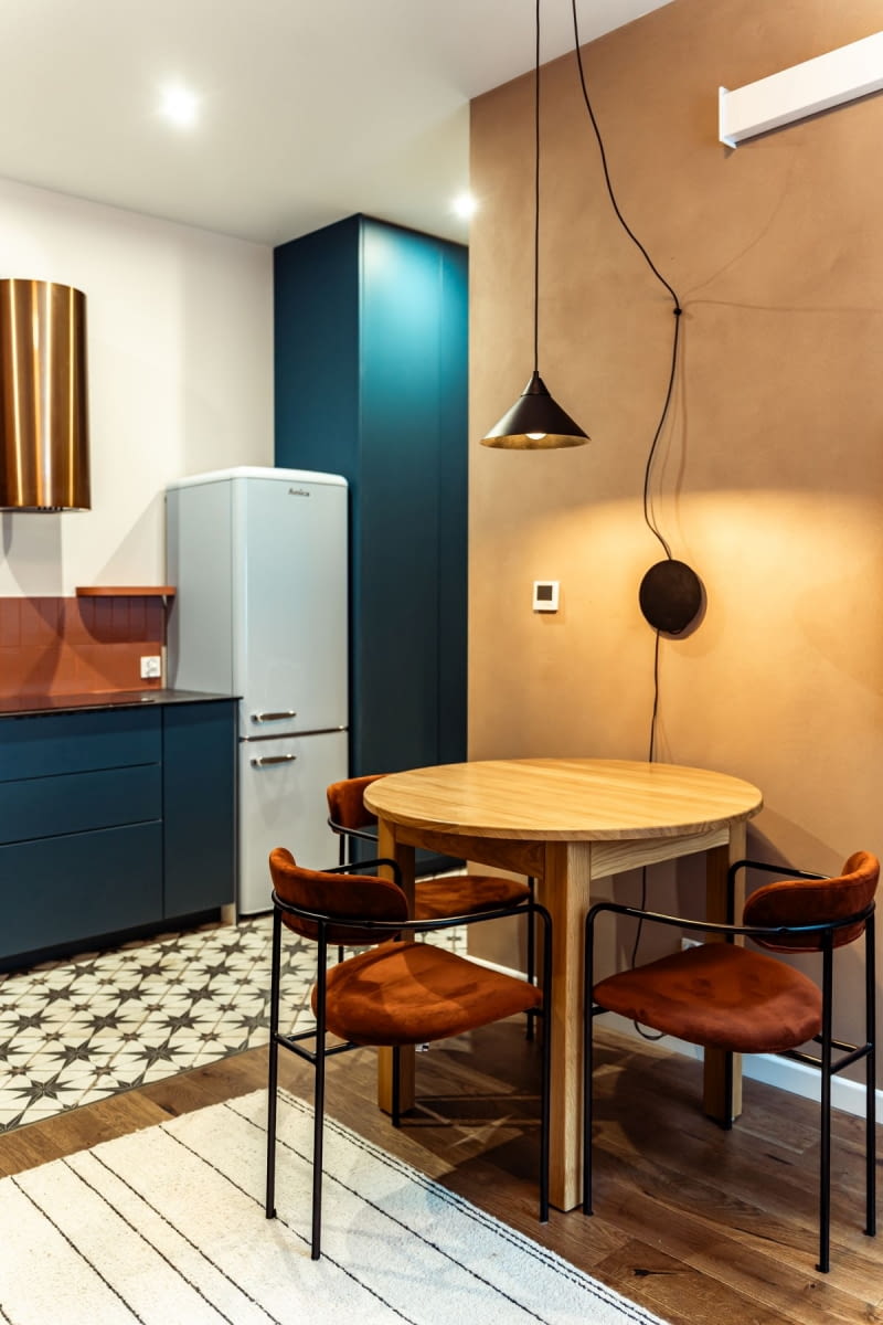 Kubański temperament w sercu Krakowa – aranżacja mieszkania