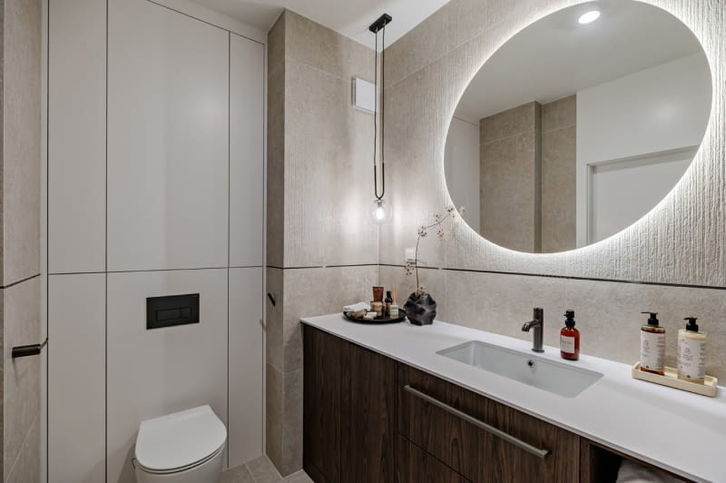 Harmonia formy i funkcji – mieszkanie pokazowe na warszawskich Bielanach