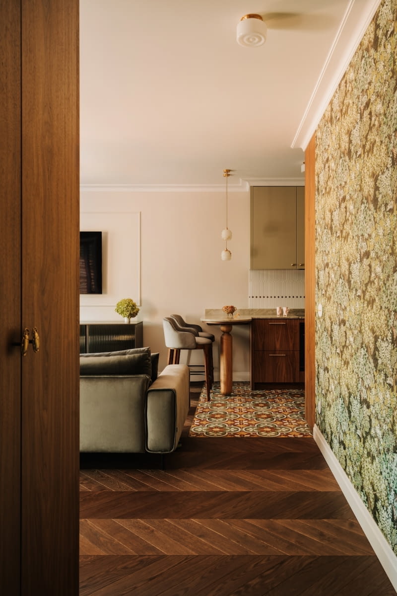 Wrocławski apartament projektu pracowni Buduar Wrocławski apartament projektu pracowni Buduar