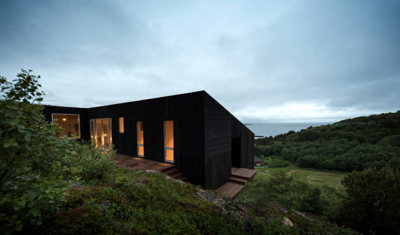 Dom w Norwegii na wyspie Stokkoya. Proj. Kappland Arkitekter. Dom w Norwegii na wyspie Stokkoya. Proj. Kappland Arkitekter.