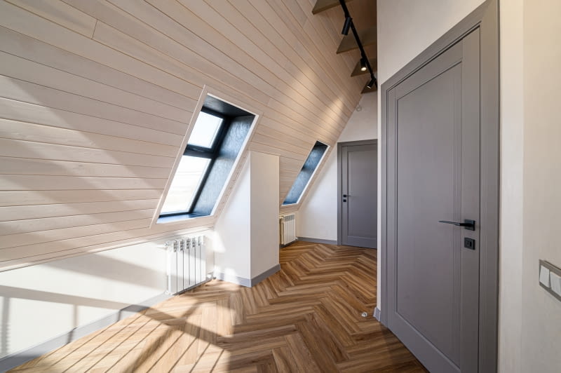 Jasne mieszkanie na strychu