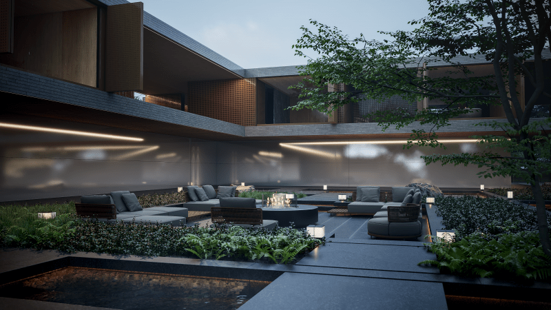 Zen House. Proj. Przemek Olczyk, Mobius Architekci Zen House. Proj. Przemek Olczyk, Mobius Architekci