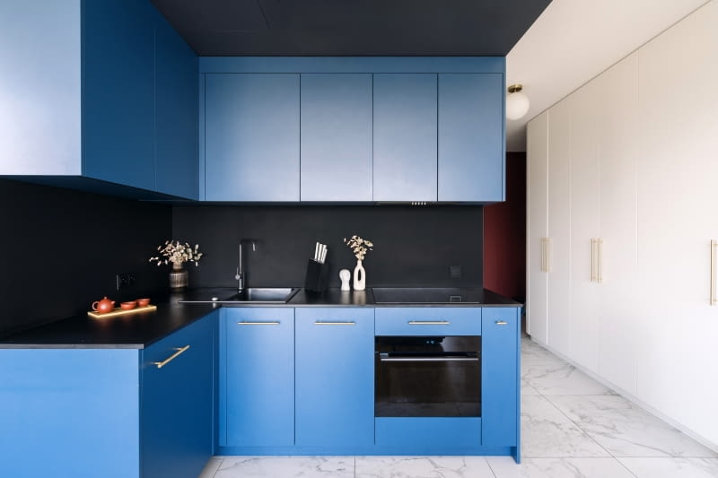 Kolorowa zabudowa meblowa Kolorowa zabudowa meblowa