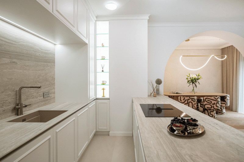 Mieszkanie influencerki Oli Nowak - projekt pracowni Deer Design