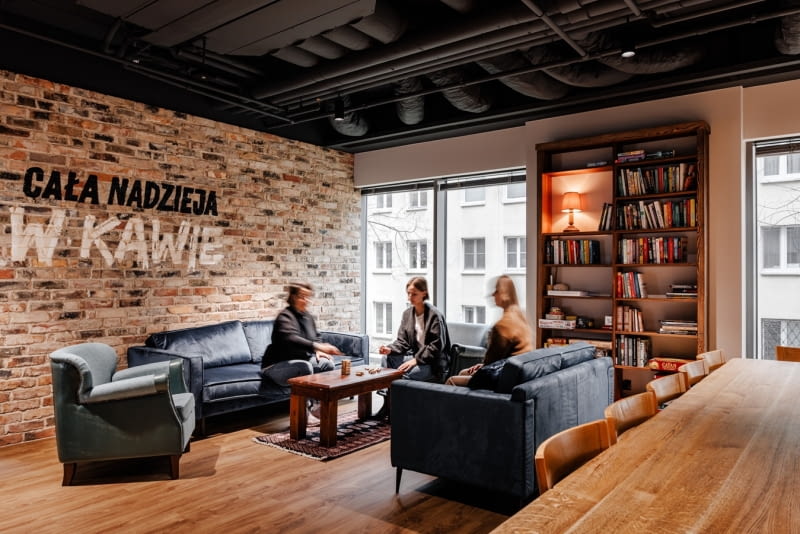 Nowe biuro Green Caffè Nero.