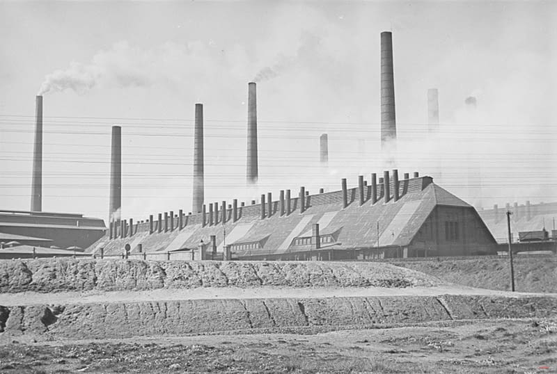 Huta Szopienice w 1927 roku