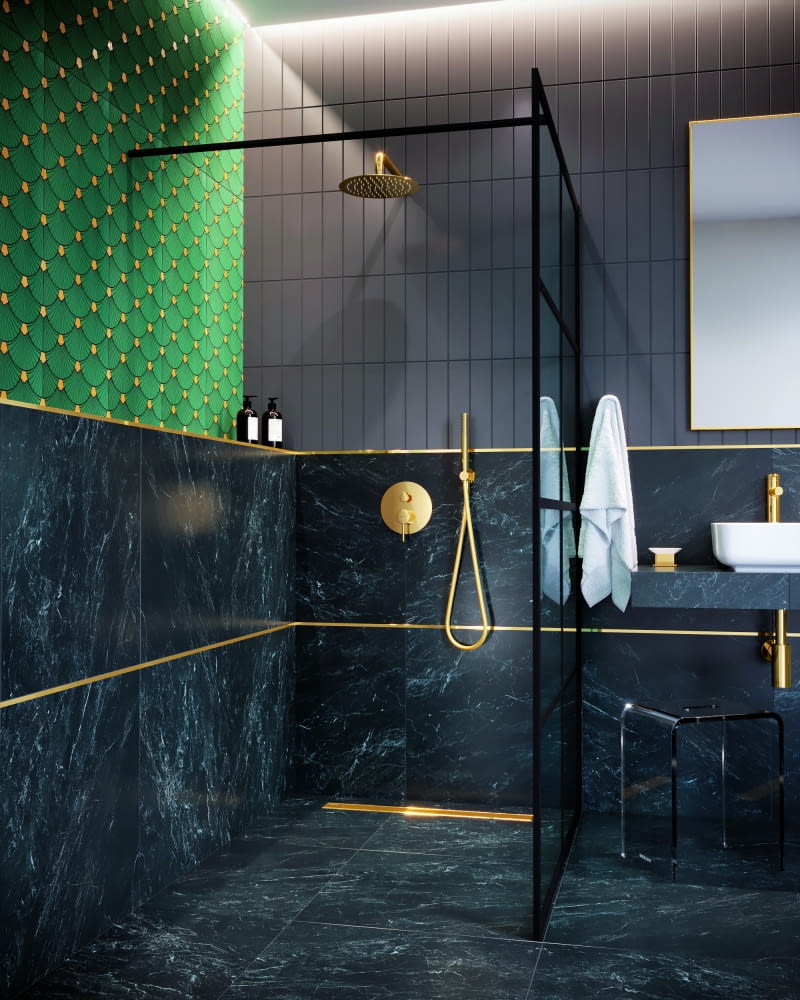 Duża przestrzeń i interesujący design to tylko niektóre cechy kabin prysznicowych typu walk-in. Duża przestrzeń i interesujący design to tylko niektóre cechy kabin prysznicowych typu walk-in.