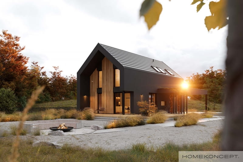 Nowoczesna stodoła HOMEKONCEPT 139 Nowoczesna stodoła HOMEKONCEPT 139