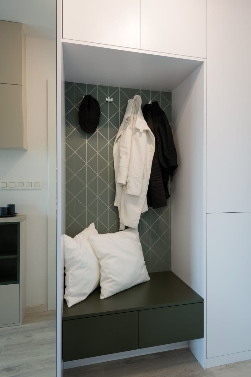 Kolorowa zabudowa meblowa Kolorowa zabudowa meblowa