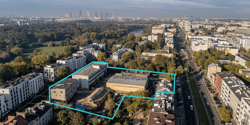 Teren dawnej fabryki Perun