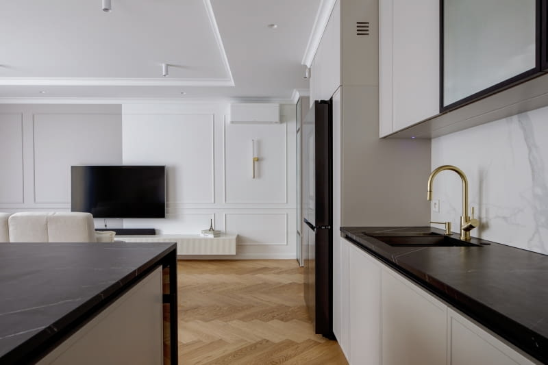 Krakowski apartament w stylu modern classic