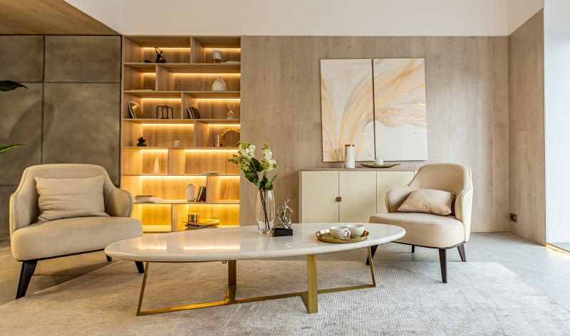 Kolor kaszmirowy w aranżacji wnętrz