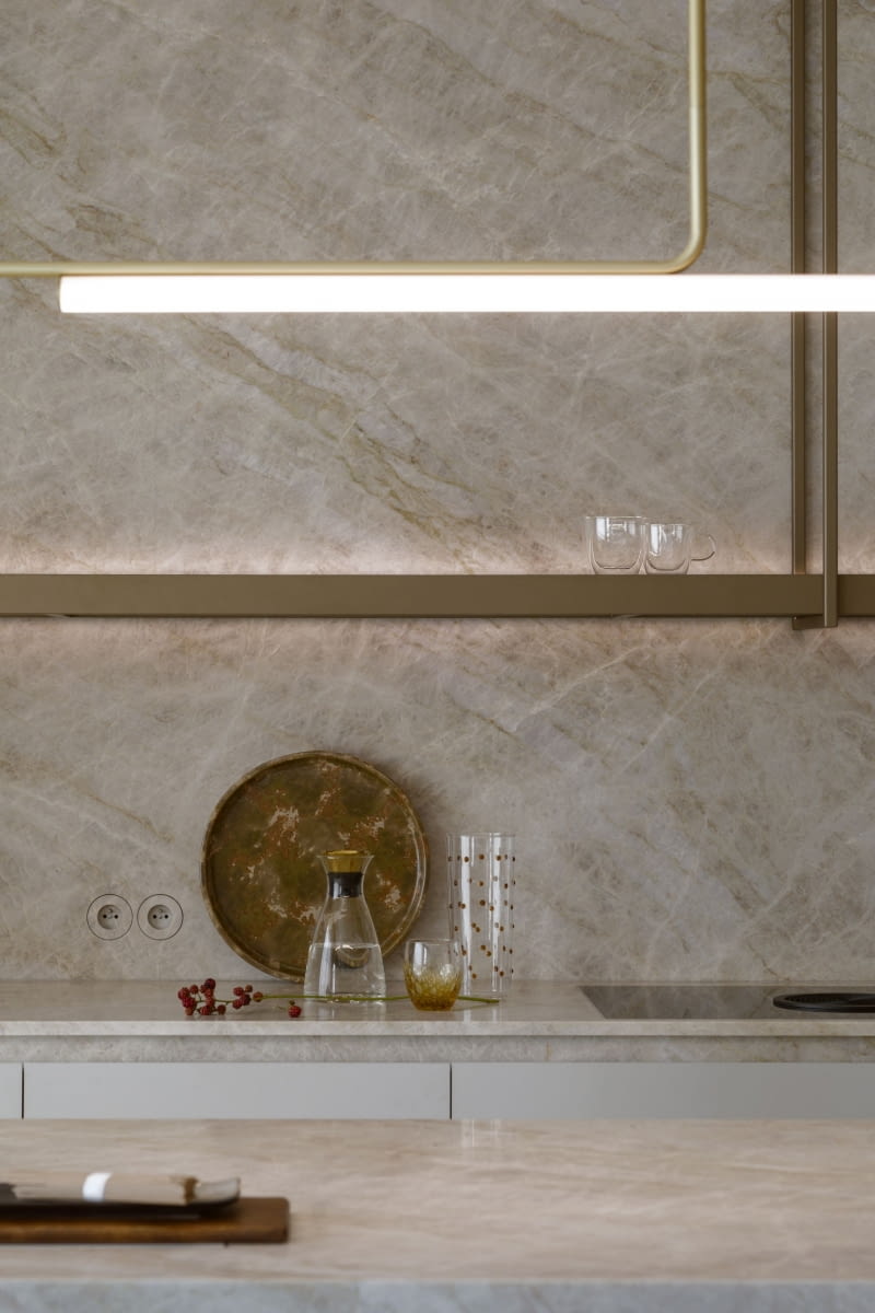 120-metrowy penthouse w Wilanowie - projekt pracowni HOLA Design