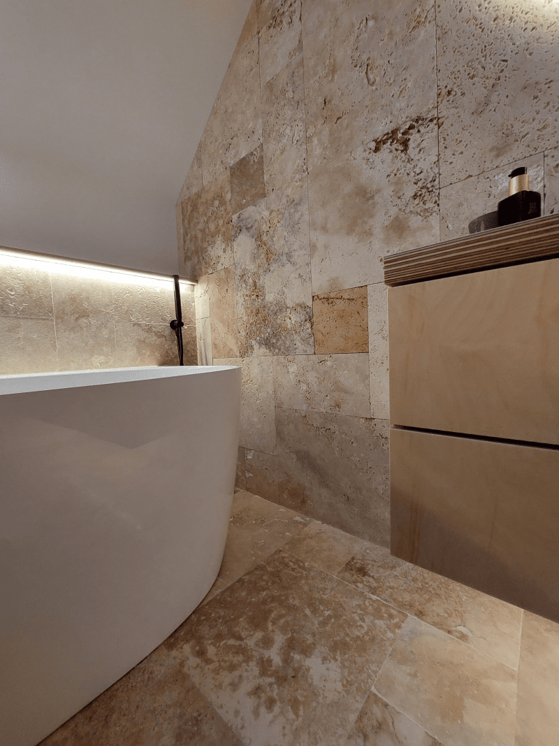 Trawertyn bębnowany Trawertyn bębnowany