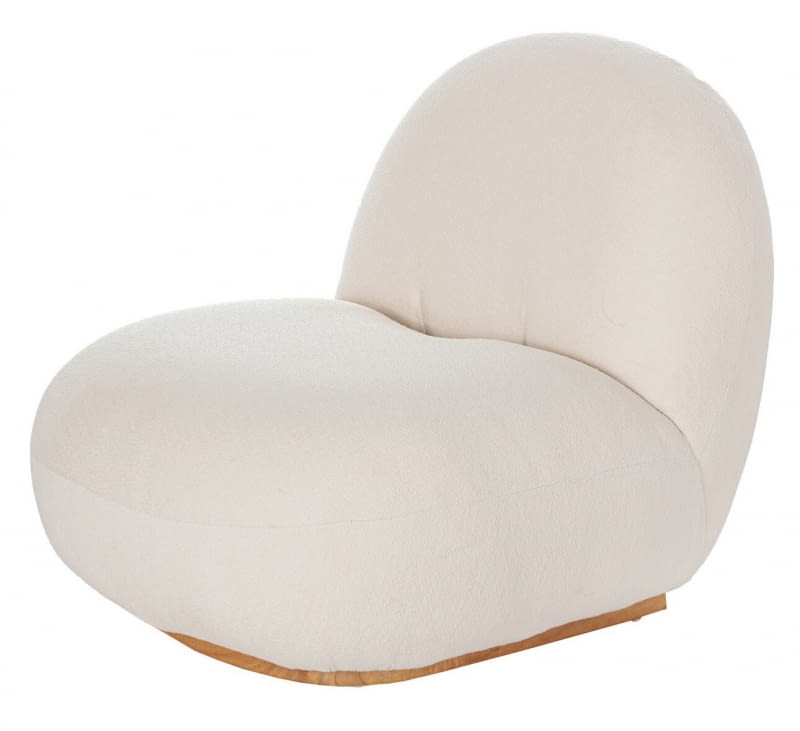 Fotel Eula II, tkanina i drewno, 77 x 77 cm, wys. 71 cm, 2290 zł, dekoria.pl Fotel Eula II, tkanina i drewno, 77 x 77 cm, wys. 71 cm, 2290 zł, dekoria.pl