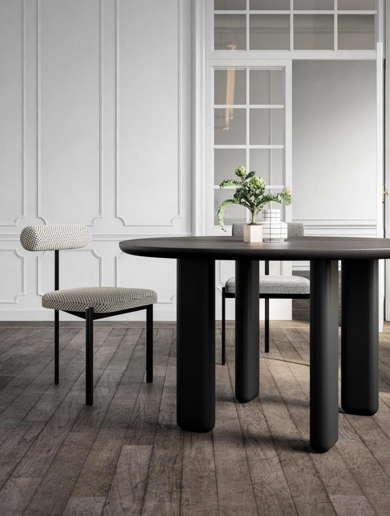 Krzesło CAILLOU szary / Liu Jo Living Krzesło CAILLOU szary / Liu Jo Living